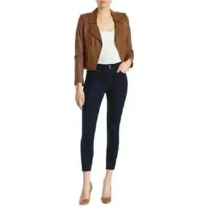 NEW Tahari Women's Plus Size 24W Charlotte Seta-Silk Denim Skinny Jeans NWT $98